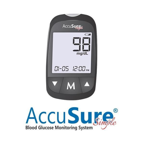 AccuSure Simple Blood Glucose Monitoring System